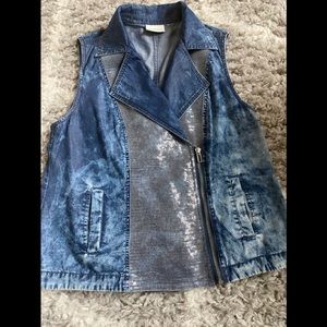 Cute Jean vest
